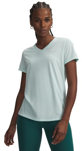 Under Armour Damen Tech Short Sleeve V Neck T-Shirt