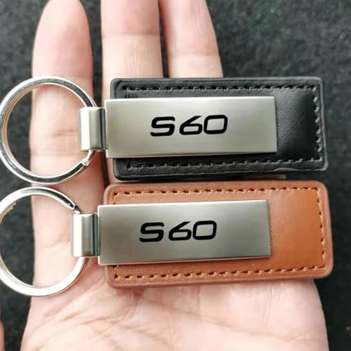 GYUHEDR 1 Stück Auto Schlüsselanhänger,für Volvo R XC30 XC40 XC60 XC70 XC90 740 850 V40 V60 V90 S40 S50 S70 S60 S90 S80 Auto Lanyard Schlüsselband Schlüsselbund Auto Autoschlüssel Zubehör,N