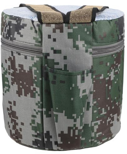 LIFKICH Tragbarer Kunststoff Hocker 25cm Hoch mit Tasche Vielseitiger Garten und Angelhocker für Camping und Feldarbeiten im Freien Geeignet für Erwachsene und Zufälliger Stil