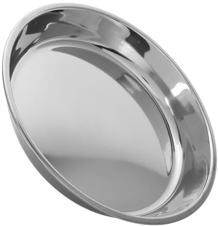 GANAZONO Charcoal Ash Catcher Tray Stainless Steel Korean Bbq Grill Pan Round Bottom Suitable for Camping and Commercial Barbecue Stove