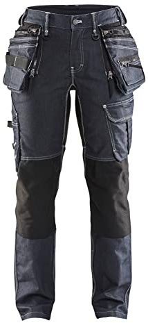 Blaklader 79901141 DAMEN-HANDWERKER-HOSE X1900 STRETCH, Marineblau/Schwarz, grootte C40