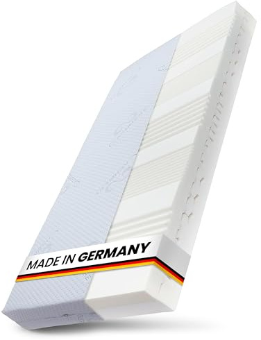 FMP Matratzenmanufaktur viscoelastische 7 Zonen Kombikern Visco/Kaltschaummatratze Visco Gold Premium Härte: H2 (bis max. 69 kg.) 100 x 190 cm