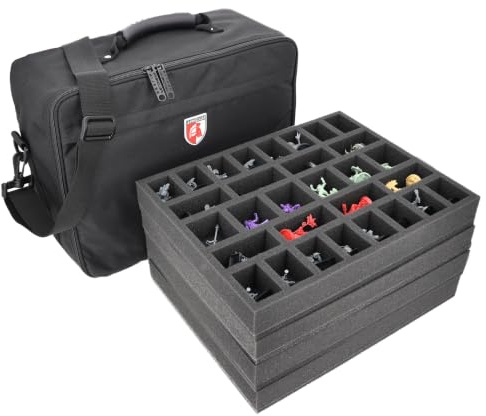 Feldherr Maxi Tasche kompatibel mit 124 Miniaturen auf großer Base