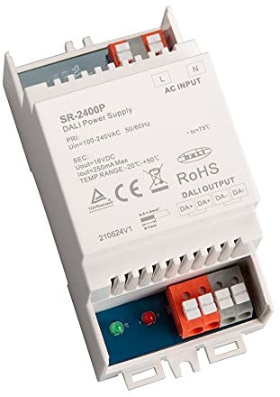 LED CONNEX DIN-HUTSCHIENE DALI Power Supply SR-2400P