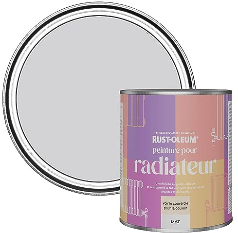 Rust-Oleum Light Purple Radiator Paint in Matt Finish - Lilac Rhapsody 750ml