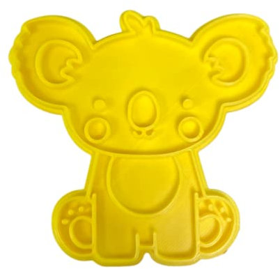 The Cookie Cutter Hub Emporte-pièce koala de 9 cm pour biscuits, biscuits, argile, décoration de pâtisserie