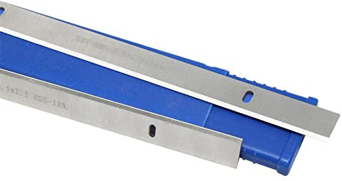 Generisch LITAO-XIE, 2 Stück 210 x 16,5 x 1,5 mm HSS-Hobelmesser für ERBAUER 052 BTE & PB02 Dickenhobel Holzmesser 8,4 Zoll Hobel Holzbearbeitungsteile