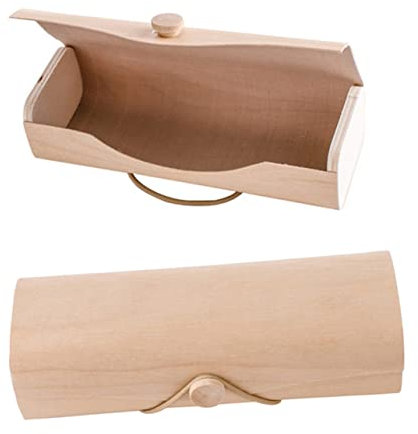 Box Brillen Veranstalter Sonnenbrillenetui Holz Sonnenbrillenbox Verpackung Box Vitrine Aufbewahrungsbox Brille Brille Tasche Mann