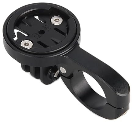 GPS Computer Mount for Aero and Tri Bars - Compatible with Garmin, Wahoo, CatEye, Bryton - Includes GoPro Action Camera and Bike Light Attachment