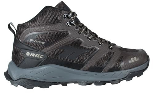 HI-TEC MUFLON MID botas montaña hombre, Botas de Senderismo Hombre Membrana impermeable y transpirable Dri-tec®