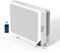 NEWPAD Air Purifiers for Home Dust Pollen Pets Hair in Bedroom, Wall Mounted HEPA Air Purifier for Home Large Room Covers Up to 1345 sq.ft, Sleep Mode, Auto Mode, WiFi/Remote Control, Timer