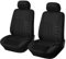 FLYIFE Auto Sitzbezüge für Nissan X-Trail X Trail T33 T32 T31 T30/Qashqai J12 J11 J10 J11 J12 +2 5-Seats Universal rutschfest Allwetter Vordersitze Rücksitze Sitzschoner Schonbezüge,2 Seats-Black