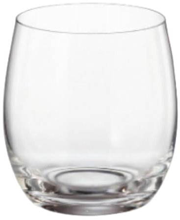 Bohemia Crystal Clara Gläser-Set, 410 ml, Glas, 6 Stück (4 Stück)