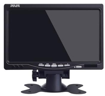 Monitor LCD TFT de 7 pulgadas para cámara de visión trasera, monitor, coche, SUV, furgoneta, coche, camión