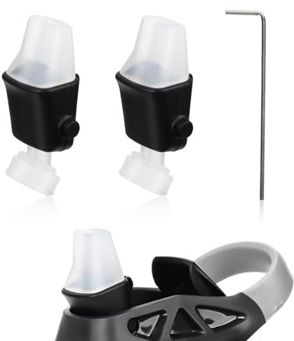 PEUTIER 2 Ersatzausgießer für Contigo, BPA-Freie Deckel-Ersatzteile mit Inbusschlüssel Weiches Silikon-Mundstück Kompatibel mit Aubrey Kids-Wasserflasche (14oz und 20oz)