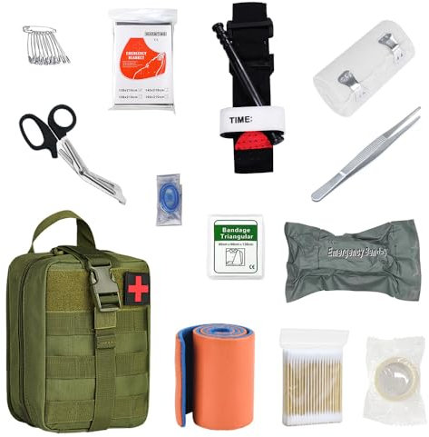 First Aid Kit Survival,Medizinische Taktische Tasche, Taktische Erste Hilfe Tasche,Erste Hilfe Trauma Set,Erste Hilfe Set Outdoor
