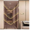 YHDMBBSHNB Bambusvorhang, Holzperlenvorhang, Fadenvorhänge Türschirm for Türen Fenster Ornament Schlafzimmer Badezimmer Wohnzimmer Trennwand Custom(31 strands-W24xH79in)