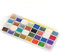 BeauFairy 32 Colori Manicure Solido Pigmento Perlecente, Metallic Polvere di Pigmento per Unghie, Acquerelli Vernici Marmo Set di Palette for Nail Art, DIY Nail Accessori per Nail Tips Disegno, 007