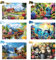 6 Packs 36 Piece Large Piece Jigsaw Puzzle Dementia Alzheimer's Products Age 16+ and Activities for Elderly Seniors Gift Easy Puzzle, Alzheimer's Puzzles Memory Cognitive Games with 6 Storage Bags