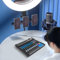 Live Mischpult Micfuns Professionelles, 8 Kanal Micfuns studio Live Mischpult, Stereo Sound Mischpult Bluetooth USB Aufnahme DigitalAudio Mixer Verstärker