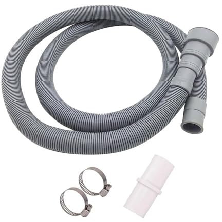 AMENGJ Ablaufschlauch Waschmaschine Ablaufschlauch-Verlängerungsrohr-Set for Waschmaschine und Geschirrspüler(70CM)