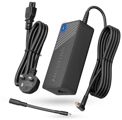 65W 45W Laptop Charger for Acer Aspire 5 E5 ES1 E1 E3 E15 V3 V5 V7 F5 F15 M5 R3 R7 VN7 3 Series E5-575 5250 5253 5336 5349 5532 5534 5552 AC Adapter Power Supply Cord 19V 3.42A (65W 5.5 * 1.7mm)