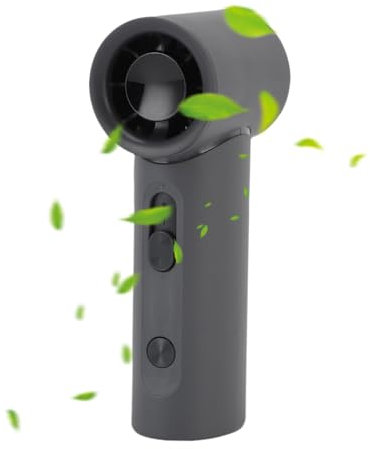 Pssopp Ventilador de Turbo Mano, Pantalla Digital Ajustable 100 Velocidades sin poder. (Black Izquierda: 9L3Z 1562187 JA, derecha: 1562186)