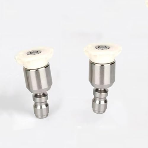 Einstellbare Hochdruckwaschmaschine Schnellanschluss, Waschdüsenspitze und Schnellverbindungs -Pivot -Adapter, 1/4 Zoll, 4000 psi (0 °, 15 °, 25 °, 40 °) 40° Hole diameter 2.0mm (0.079in)