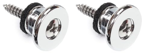 2pcs Gitarrengurt Security Locks Gurt Knöpfe Gitarrenhardware Gitarrengurt Gitarrenstifte Für Elektrogitarren Bass E Gitarrengurt Retainer