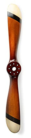AP144 Kleiner Propeller, Schwarz / elfenbeinfarben