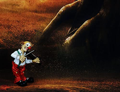 HANSEPUZZLE 27693 - Clown Puzzle 1000 Teile | Gefühle Puzzle mit hochwertiger Puzzle Aufbewahrung: Kartonbox und Wieder verschließbarem Beutel | Puzzle-Maße: 60 x 46 cm