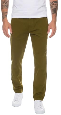 Rock Creek Chino Hose Herren Slim Fit Stoffhose Businesshose RC-390 | Elegante Chinohose für Herren mit schmalem Schnitt, klassische Stoffhose und Freizeithose für Büro, Alltag und Freizeit
