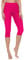 Merry Style Damen Leggings 3/4 aus Baumwolle mit Stretch – Leichte Capri Leggings Damen aus atmungsaktiver, elastischer Baumwolle, ideal für Yoga Sport Freizeit Reisen MS10-199 (Amaranth, XXL)