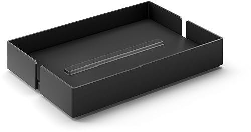 Zack POTES Seifenspender, Edelstahl, schwarz, One Size