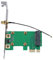 Tarjeta Mini PCI-ERiser, Tarjeta de red inalámbrica Mini-PCI PC de escritorio Adaptador externo Soporte de tarjeta Ethernet para DOS, para Windows 98/2000/XP/Server 2003/XP/Vista/WIN7/WIN8, para el si
