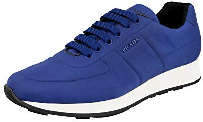 Prada Herren Blau Nylon Sneaker 4E3355 43 EU/UK 9