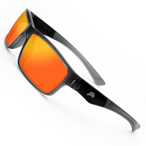 Fortis Junior Bays Fire Xblok - Polbrille, Polarisationsbrille für Kinder, Angelbrille, Brille
