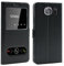 CEKA TECH Coque pour Samsung Galaxy S7 (5,1 Pouces), Etui Housse avec FENETRES, Pochette Magnétique pour (Samsung S7) - Noir