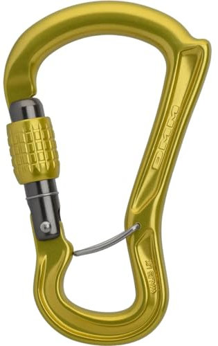 DMM Ceros Screwgate Sicherungskarabiner, Lime