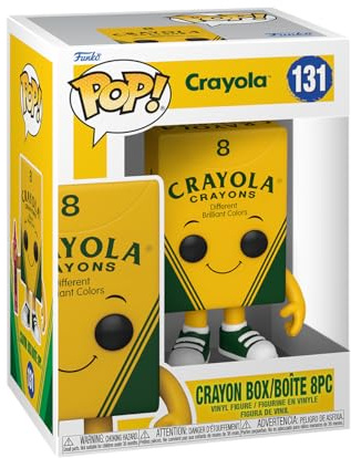 Funko POP! Vinyl: Crayola - Crayon Box 8pc Crayon - Vinyl-Sammelfigur - Geschenkidee - Offizielle Handelswaren - Spielzeug Für Kinder Und Erwachsene - Ad Icons Fans - Modellfigur Für Sammler