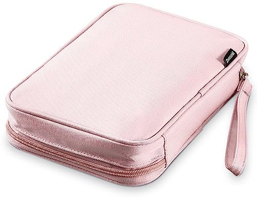 Zannaki Aufbewahrungstasche mit großem Fassungsvermögen, für Marker, Stifte, Bleistifte, einfache Schreibwaren-Tasche, Halter für Bullet Journal, Mittelschule, Büro, College, Studenten, Mädchen