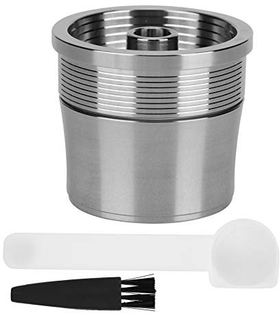 Wiederverwendbare Iperespresso-Kapseln, Wiederverwendbar, 10 X 6 X 6 Edelstahl, Wiederverwendbares Kaffeefilterkapsel-Set, Ersatzteile für Kaffeemaschine, Passend für
