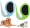 Entfilzungsmesser Euleryoo Coupe Noeud Chat Poil Long, Peigne pour Chien avec Nœud Ouvert, Peigne D'épilation pour Chiens et Chats, Lot de 2 Peignes Démêlants à Nœud Ouvert，Peignes Pour Chien Pour Le
