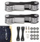 ZDL Llavero Compacto,2 piezas Organizador de Llaves,Llavero,Porta Llaves,Key Organizer,Llavero y Organizador de Llaves Compacto,Organizador de Llaves Organice Sus Accesorios Clave