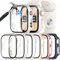 JDBLHM 6 Packs Case for 45mm Apple Watch Series 9/8/7 with Tempered Glass Screen Protector, Slim Face Cover and Protective Bumper for iwatch S9/S8/S7 45 mm Accessories
