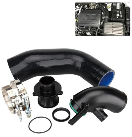 Tuboadmisión para VW para Golf MK7 R Ea888 3gen Motor Manguera De Entrada De Silicona Tubo Turbo Entrada Codo Silenciador Eliminar Manguera Admisión