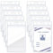 Lot de 10 porte-badges transparents A6 format A6 - Format portrait - 17 x 11,5 cm