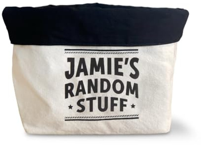 History & Heraldry Personalised Top Bloke storage pouch (Contemporary, Jamie)
