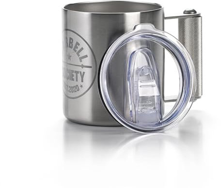 Barbell Mug – über 800 Gramm schwer!! Die ultimative Fitness-Tasse für Kraftsportler und Fitness-Fans
