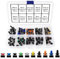 VooGenzek 100 Piezas 10 Valores 6x6mm Interruptor de Boton Momentaneo Tactil, Pulsador Táctil Interruptor Micro Momentáneo Tacto Kit, Multicolor